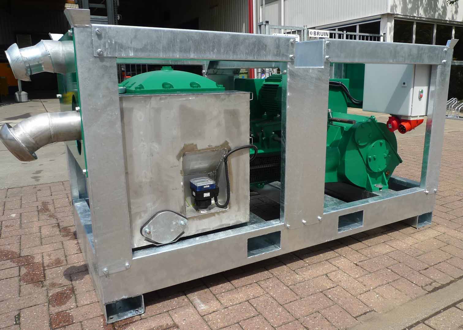 BAT zuigerpomp GEHO Electro Open BAT GEHO Electro Open frame zuigerpomp bronneringspomp bronbemalingspomp waterpomp grondwaterpomp plunjer pomp plunjerpomp plunjerpompen